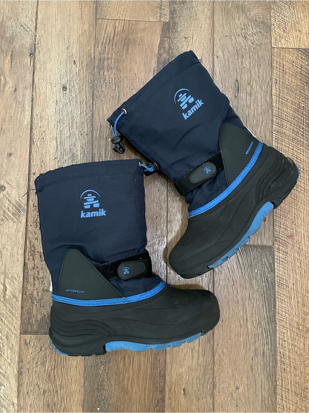 Kamik waterproof winter snow boots boy 4